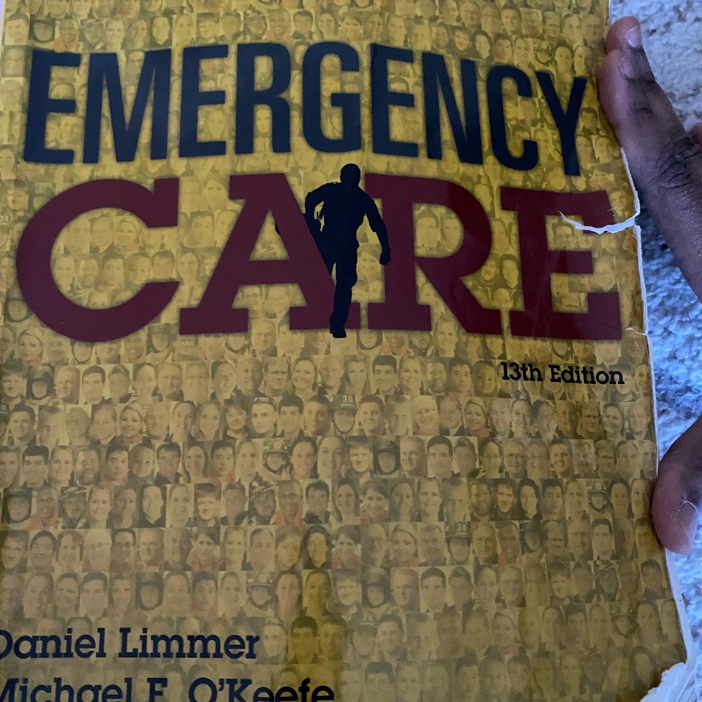 Emergency Care 13th Edition Book plus workbook